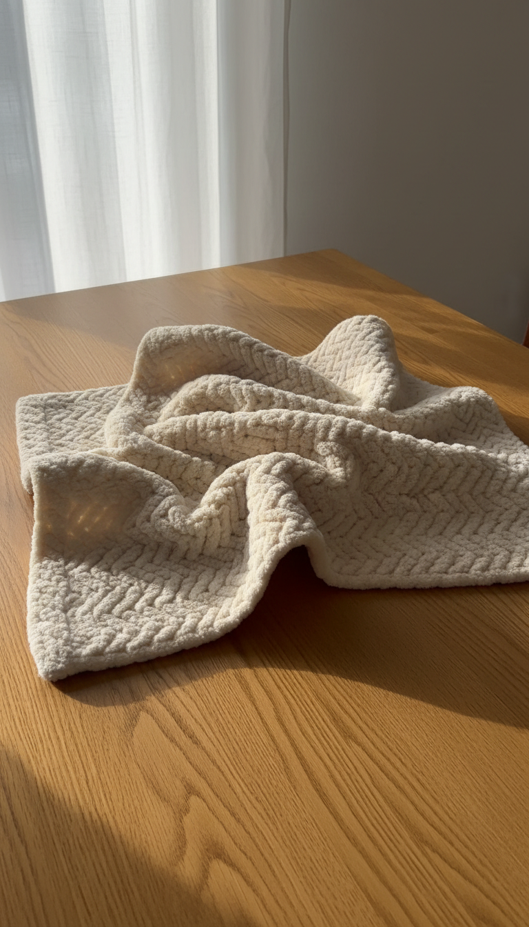 Textured Throw Blanket