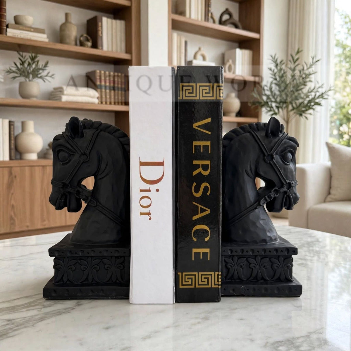Vintage Horse Head Bookend