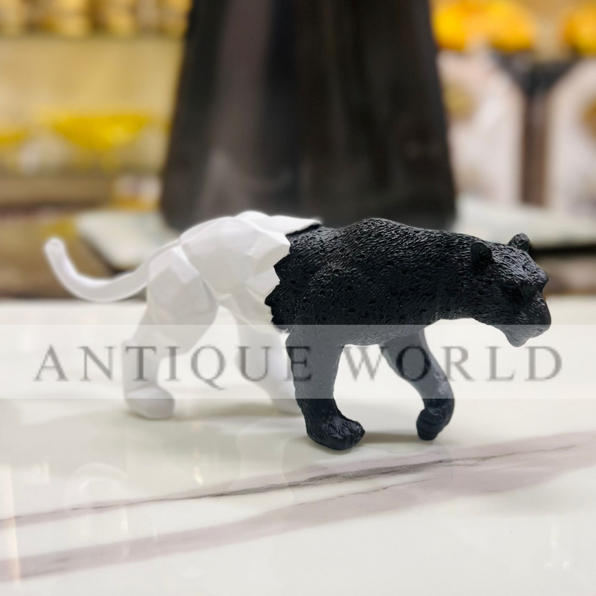 Duality Panther Sculpture