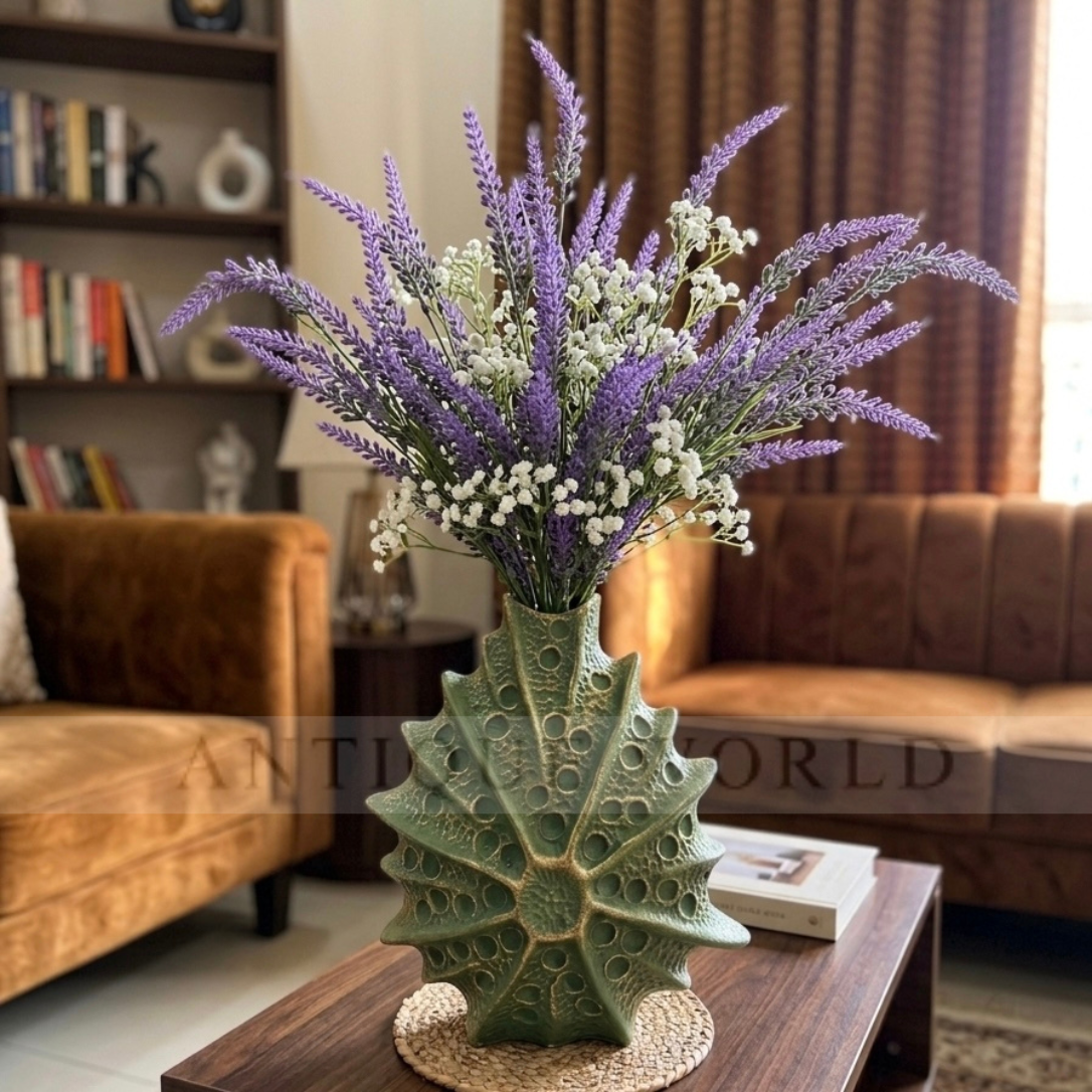 Sea Urchin Inspired Sculptural Vase