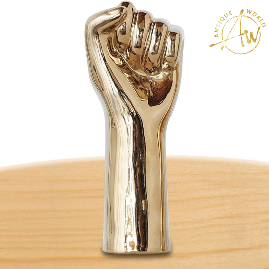 Fist Sculpture Table Decor