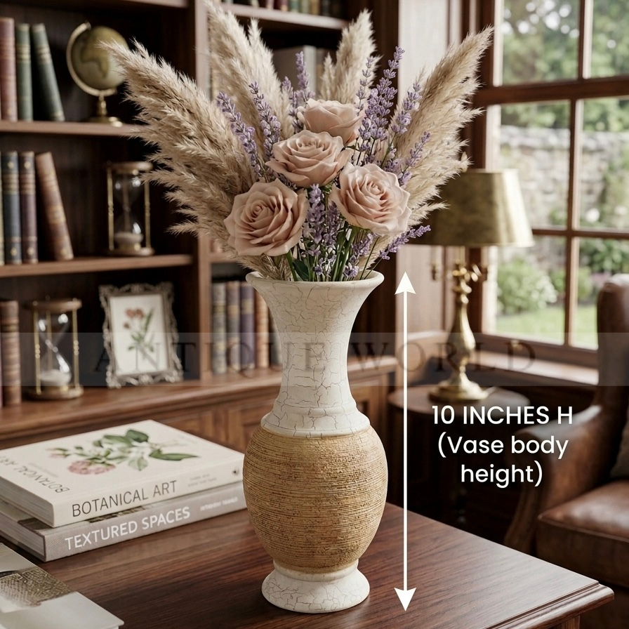Artistic Conical Shaped Floral Vase