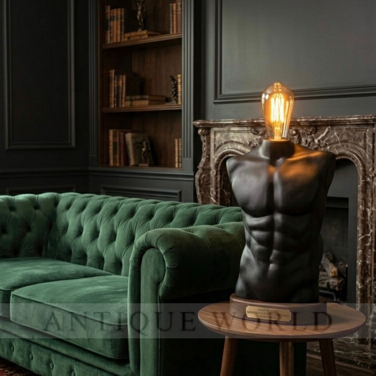 Modern Body Sculpture Decorative Lamp