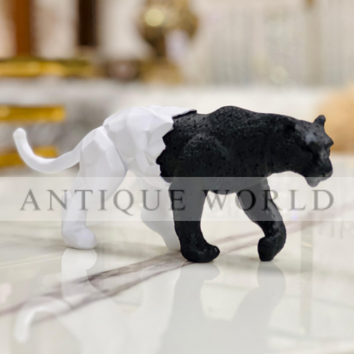 Duality Panther Sculpture