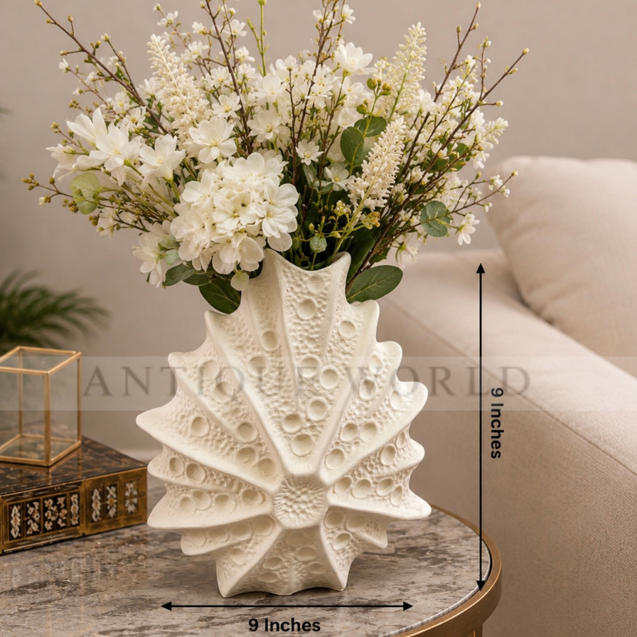 Sea Urchin Inspired Sculptural Vase