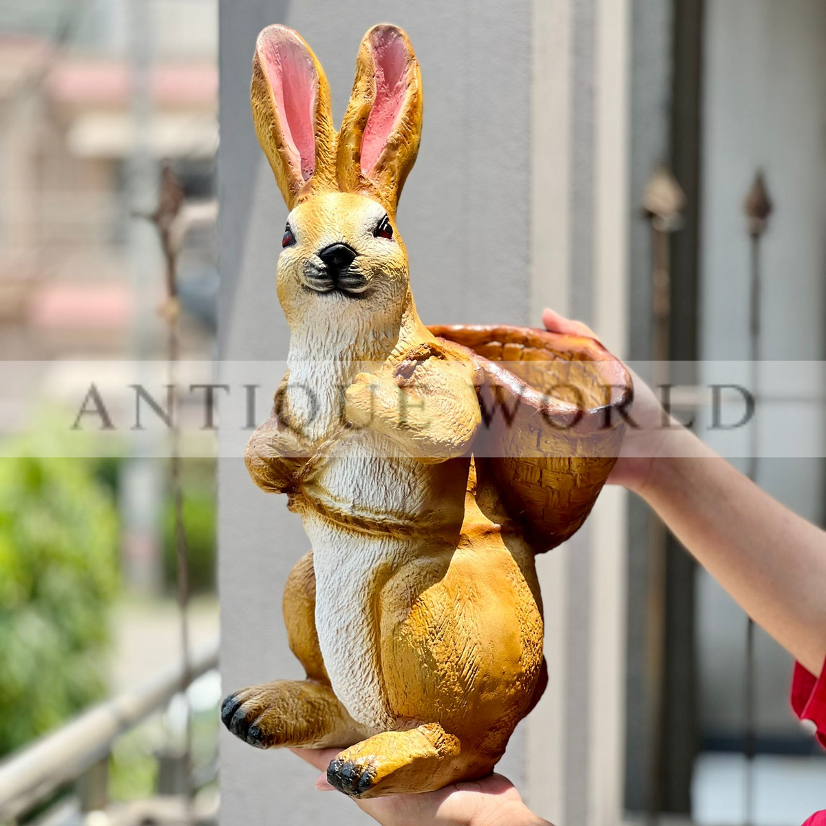 Adorable Garden Bunny Pot Carrier