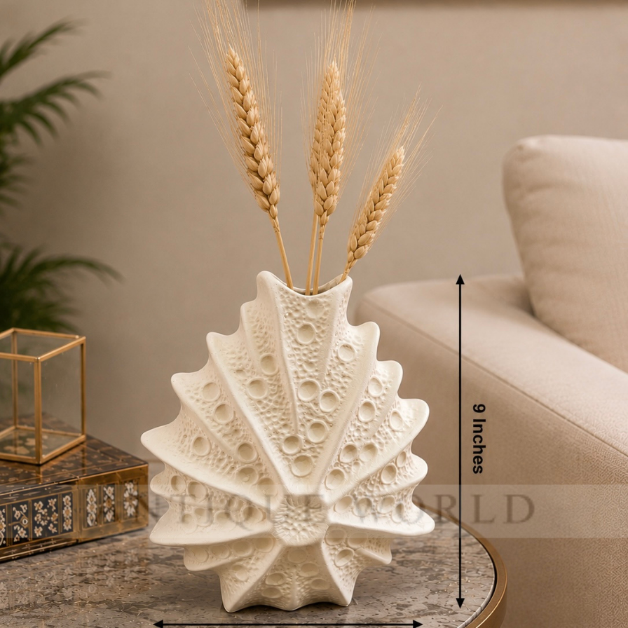 Sea Urchin Inspired Sculptural Vase