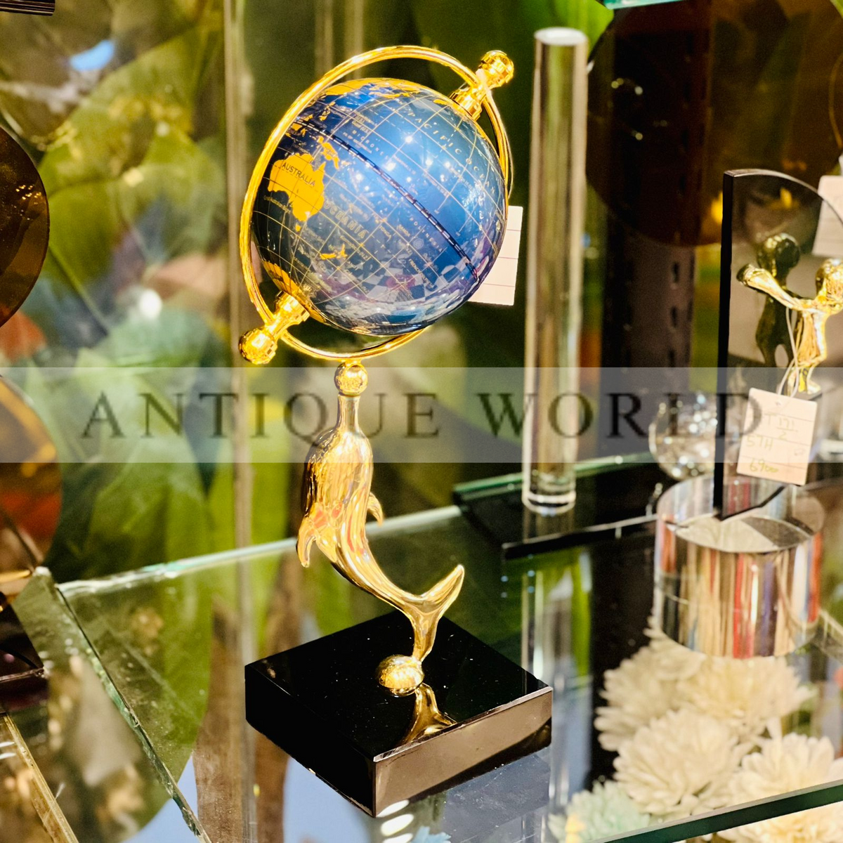 Creative Dolphin Earth Globe Ornament