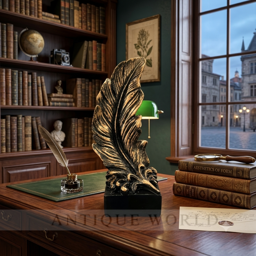 Decorative Feather Sculpture
