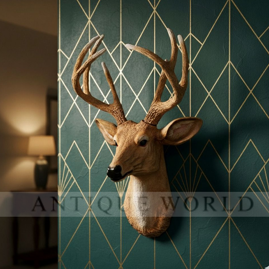 Deer Wall Hanging Face