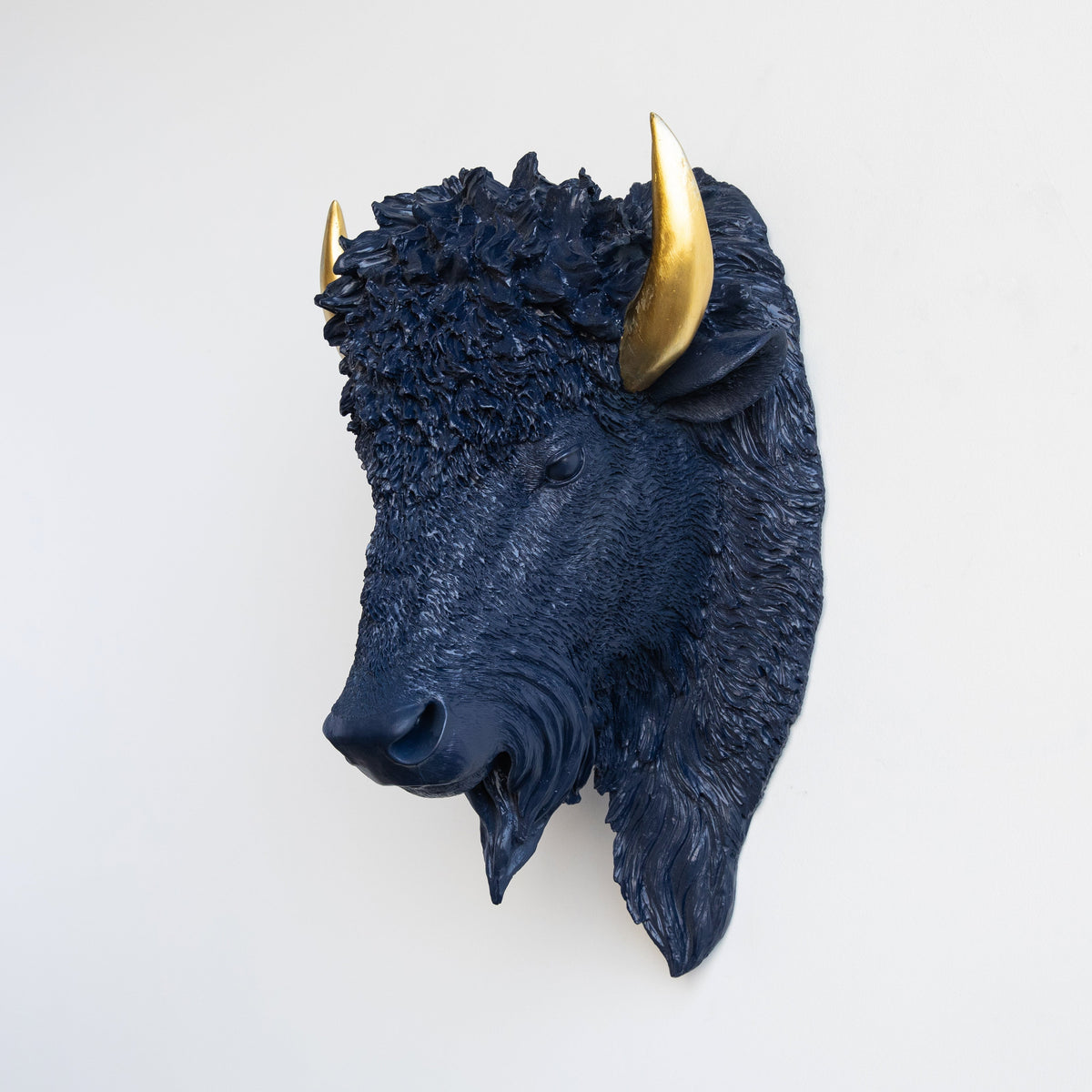 Faux Bull Wall Mount
