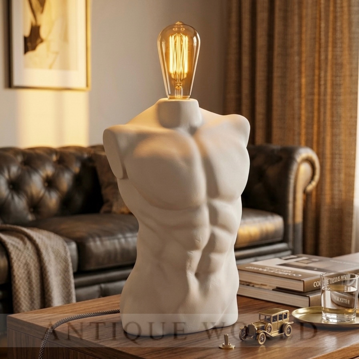 Modern Body Sculpture Decorative Lamp