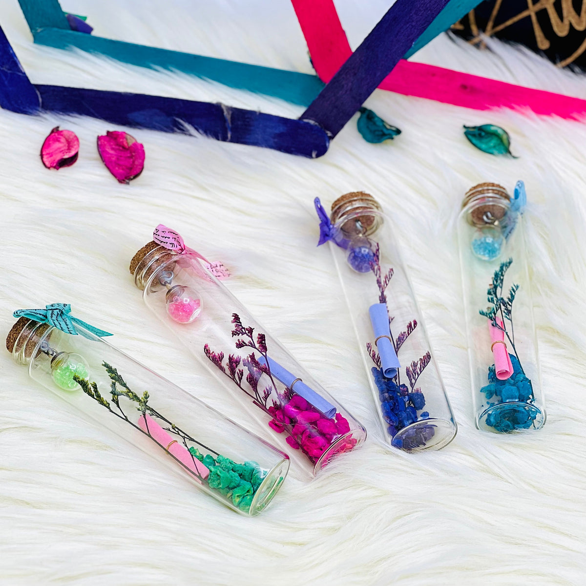 Dream Catcher Message Bottle (set of 6)
