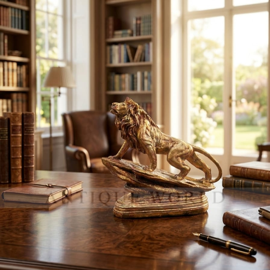 Bronze Lion Statue