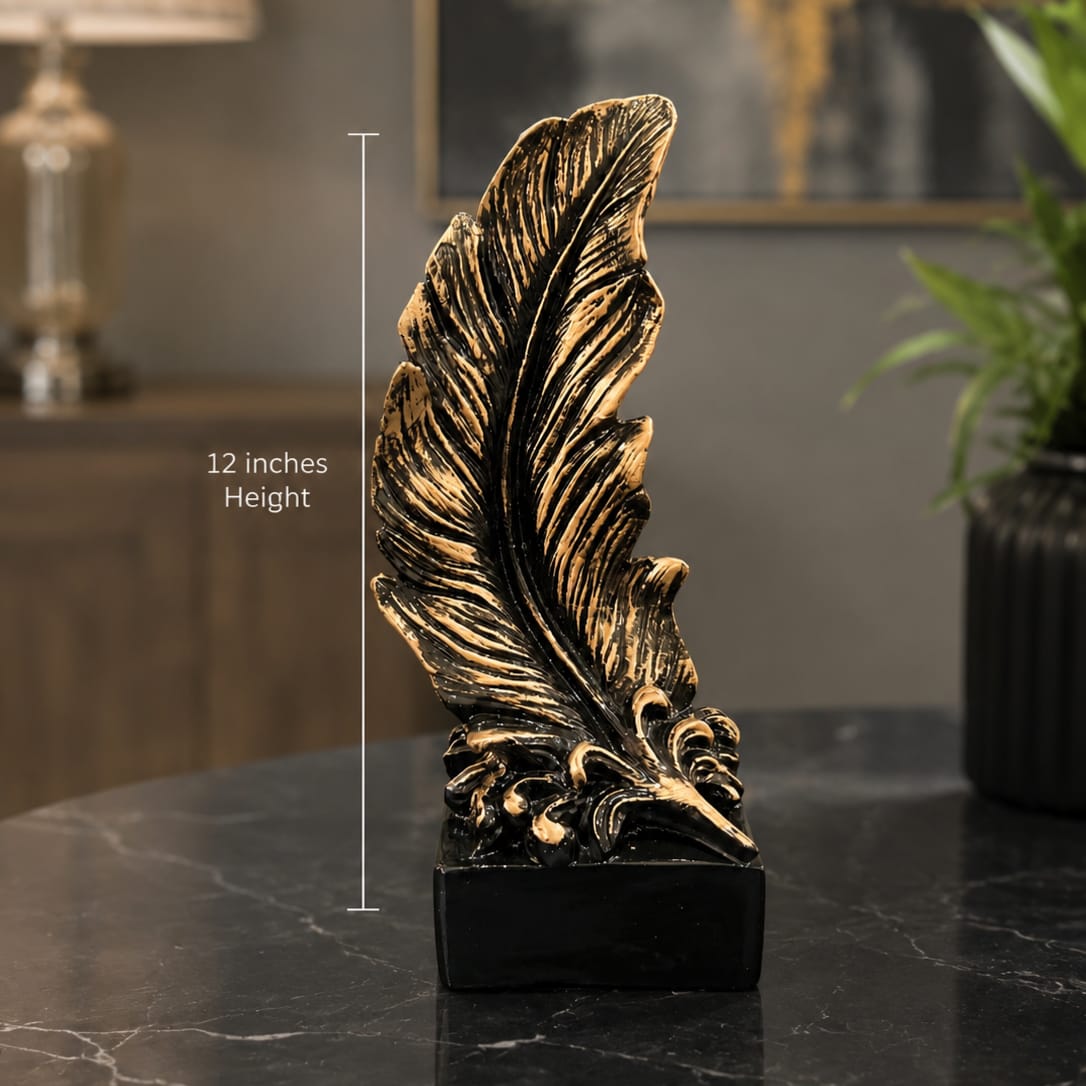 Decorative Feather Sculpture