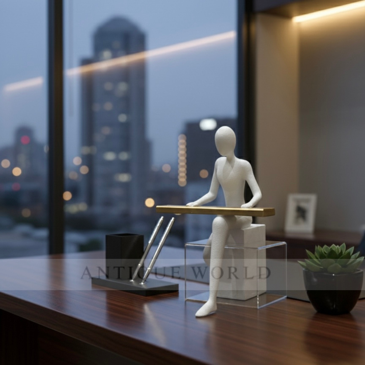 Sleek Minimalist Sculpture Art