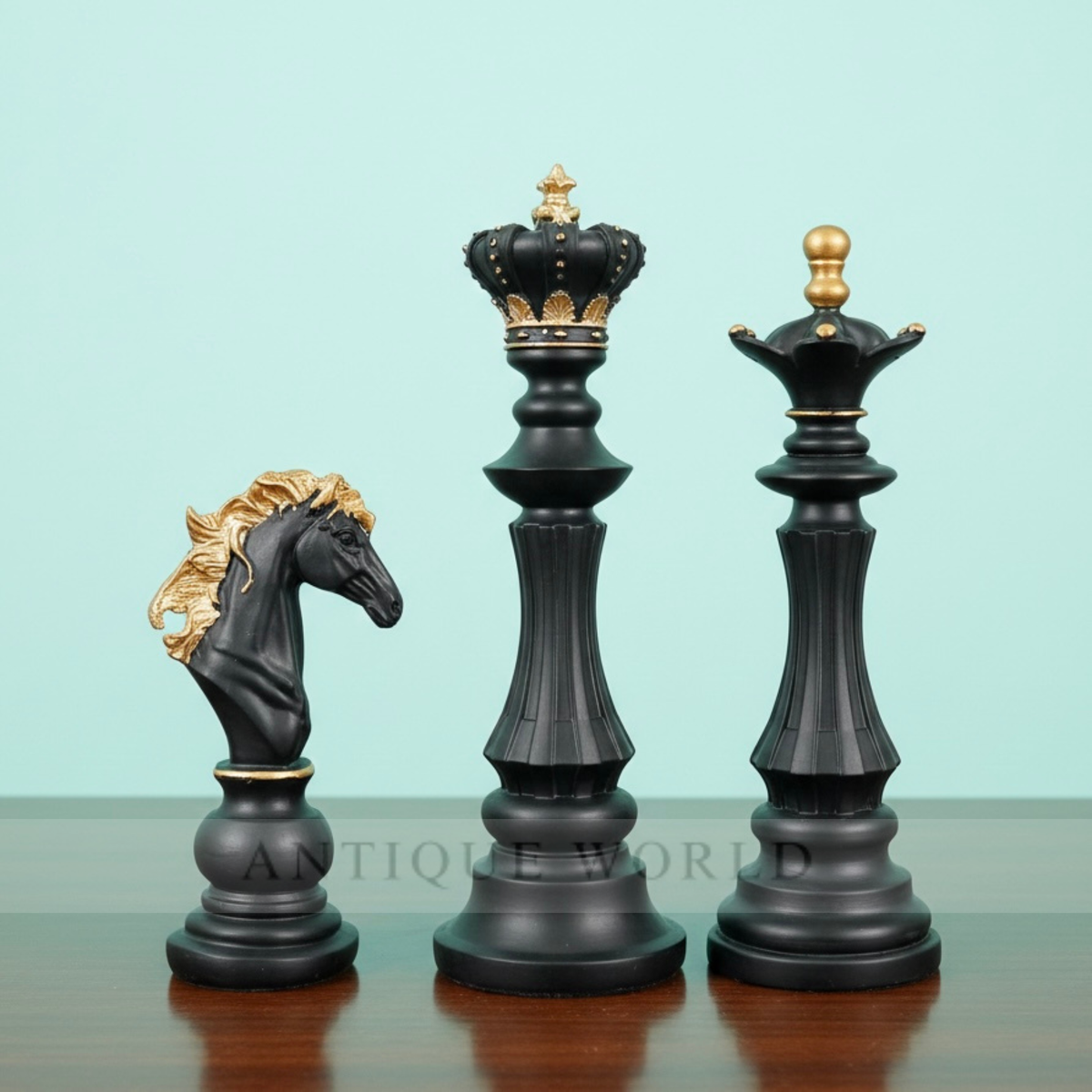 The Grand Imperial Trio Chess Decor
