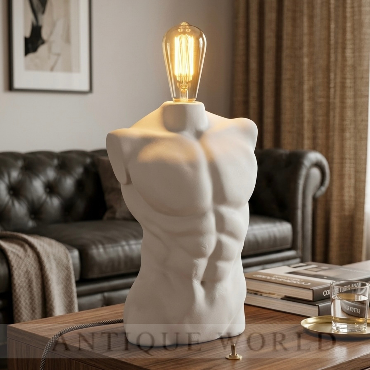 Modern Body Sculpture Decorative Lamp