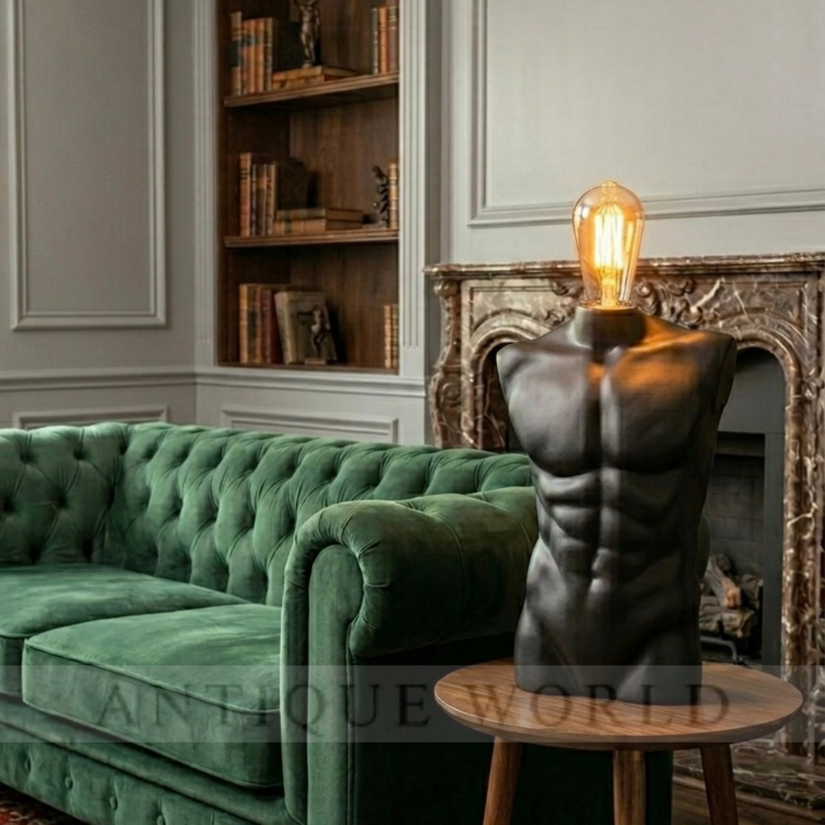 Modern Body Sculpture Decorative Lamp