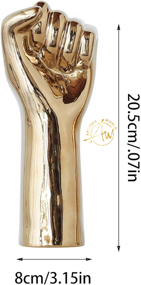 Fist Sculpture Table Decor