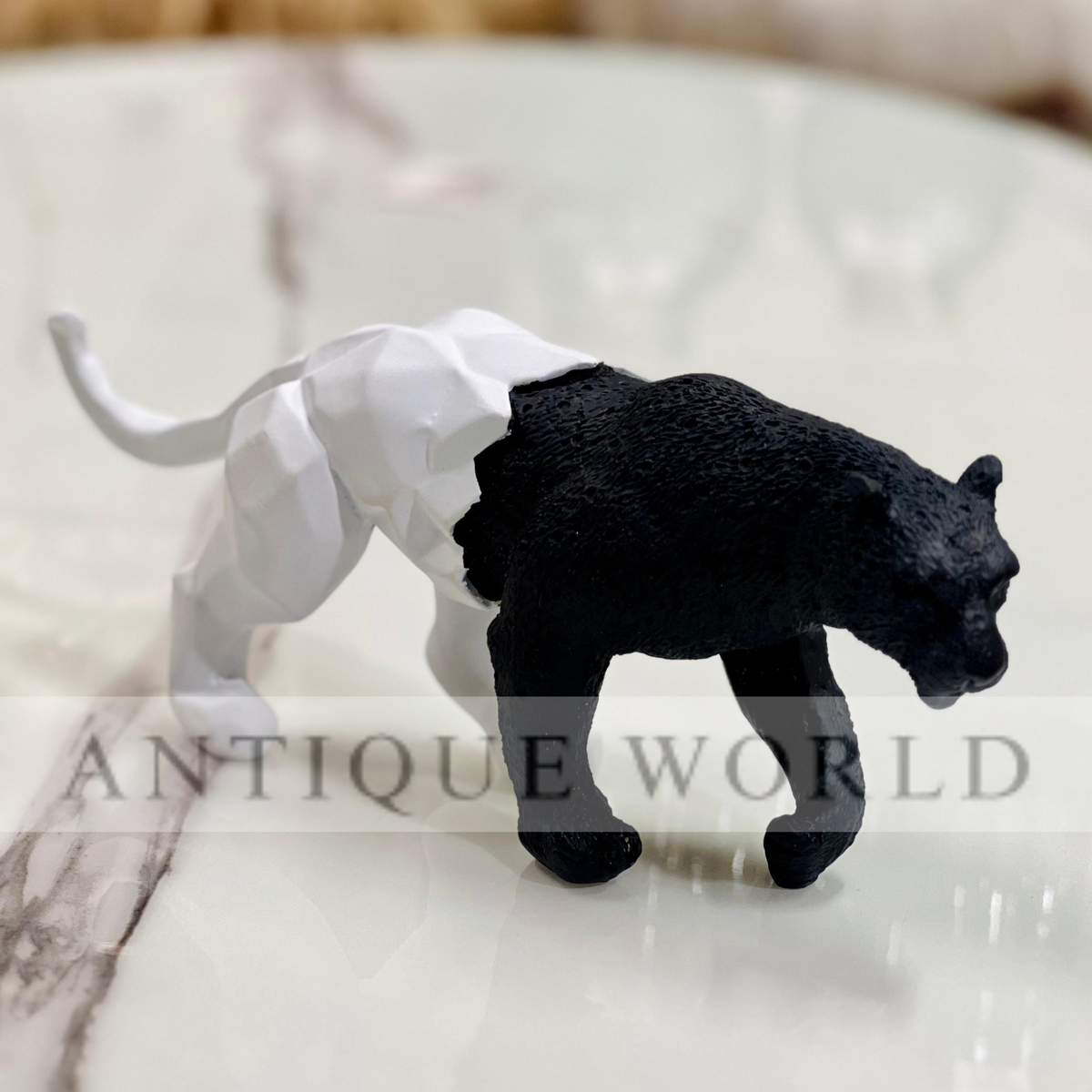 Duality Panther Sculpture