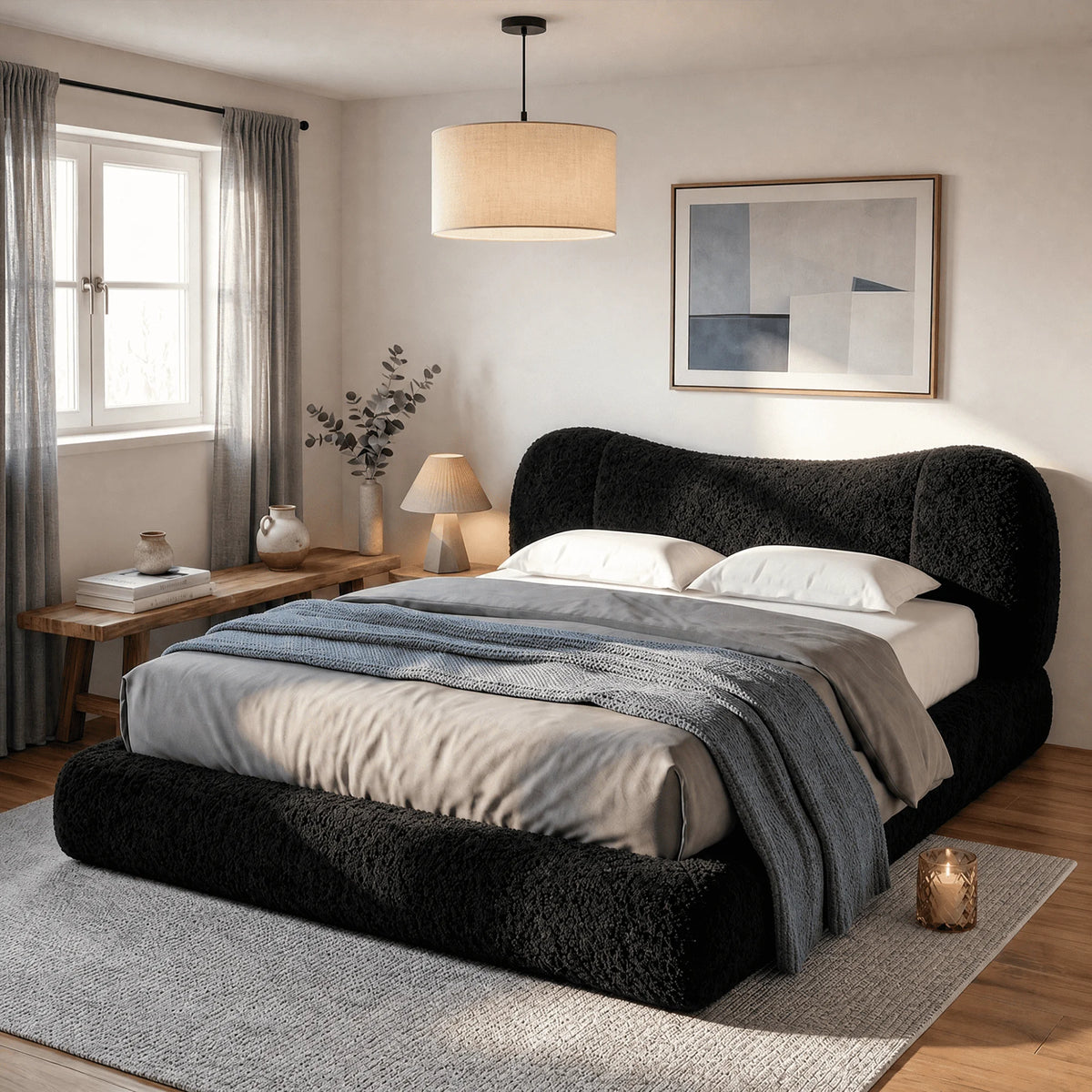 Cloud Upholstered Bed Frame