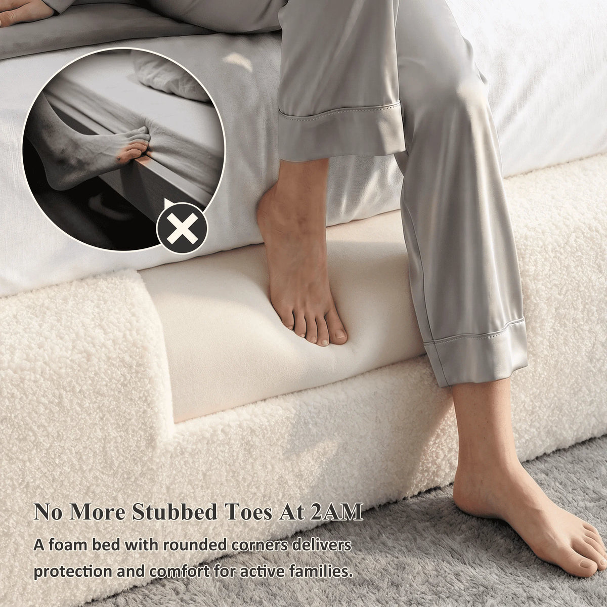 Cloud Upholstered Bed Frame