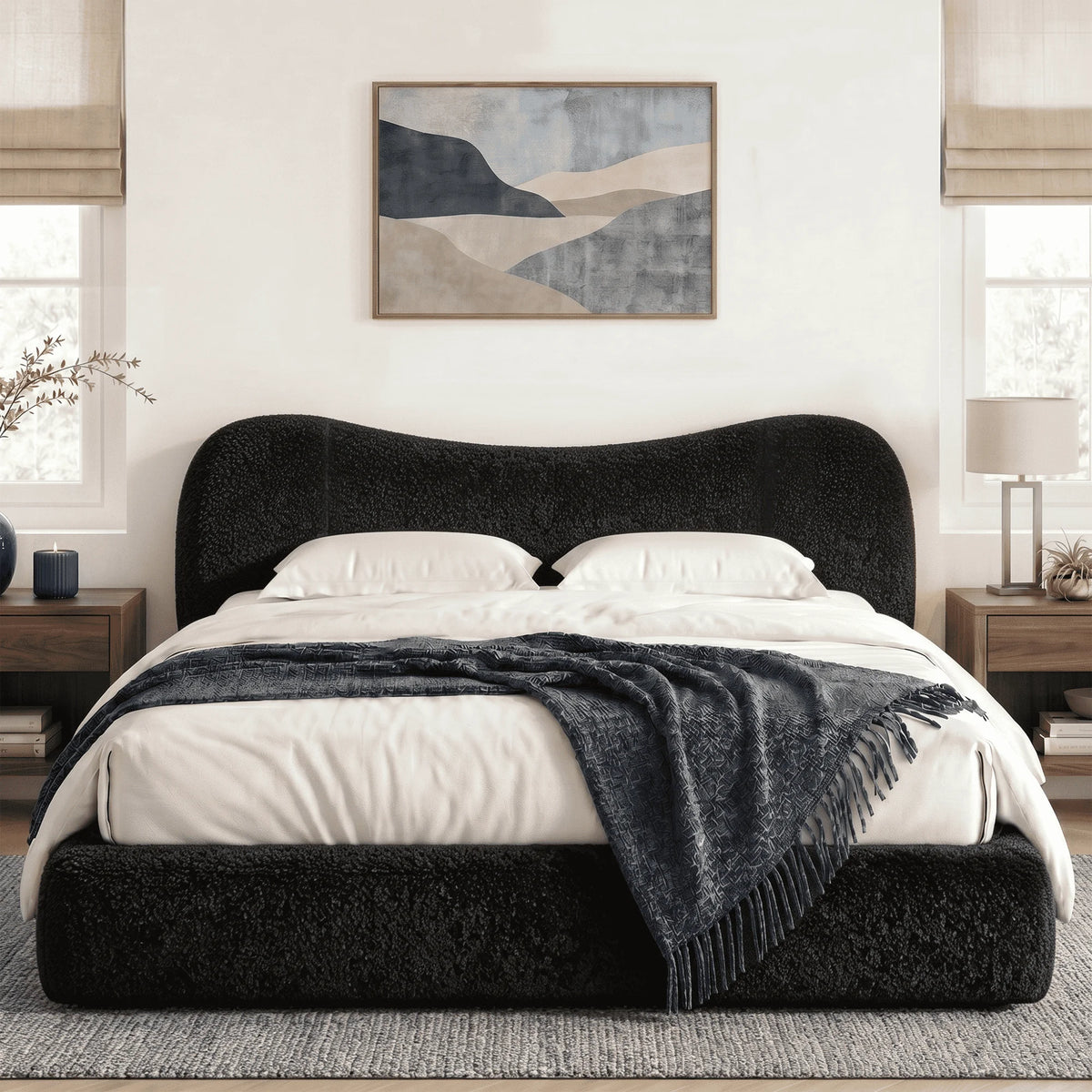 Cloud Upholstered Bed Frame