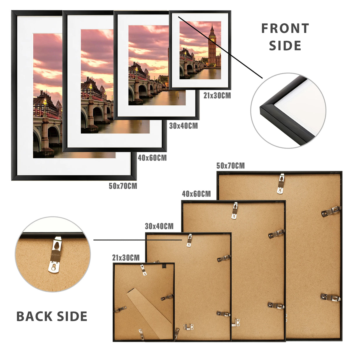 Gallery Picture Frames (Set of 3)