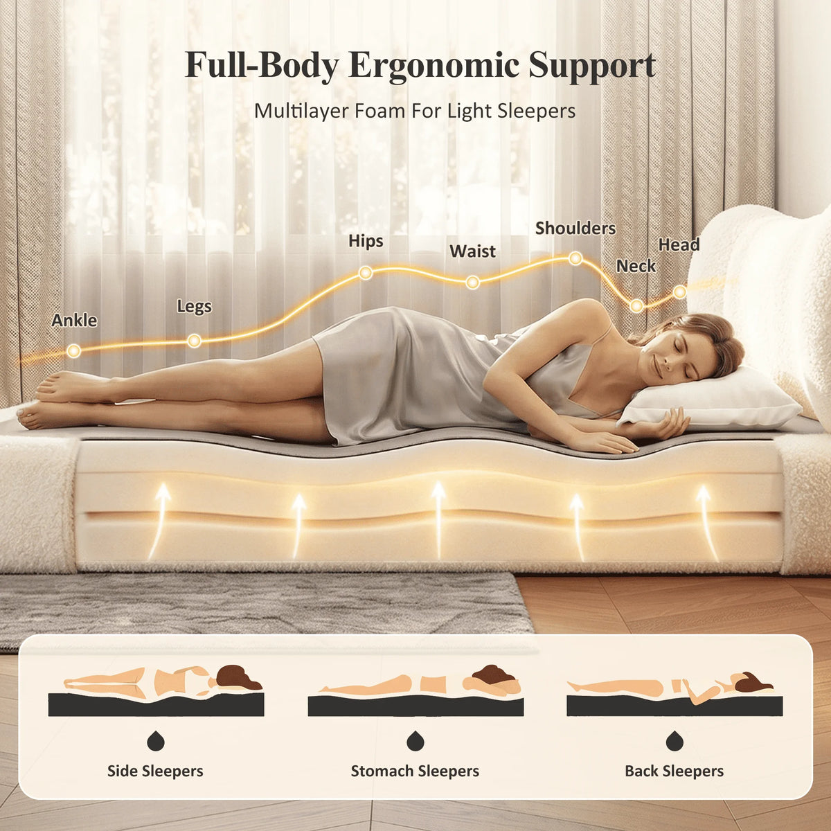 Cloud Upholstered Bed Frame