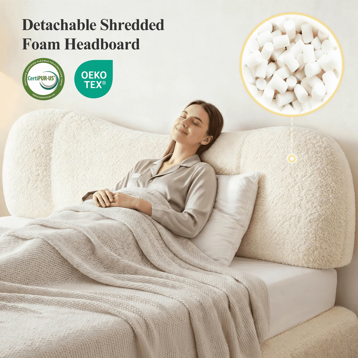 Cloud Upholstered Bed Frame