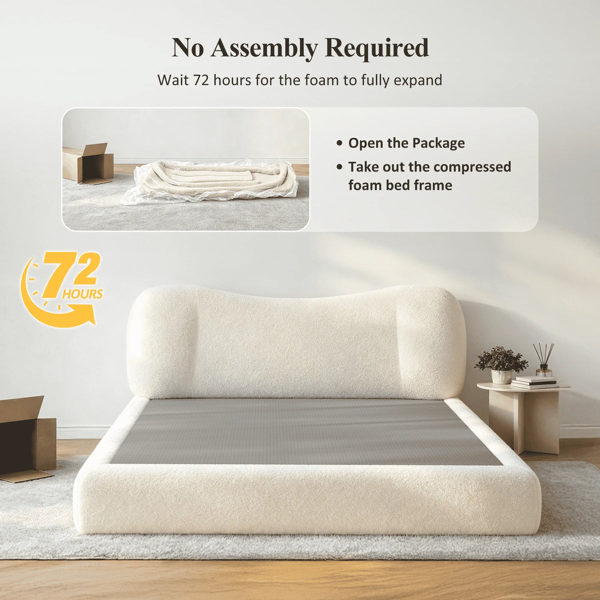 Cloud Upholstered Bed Frame