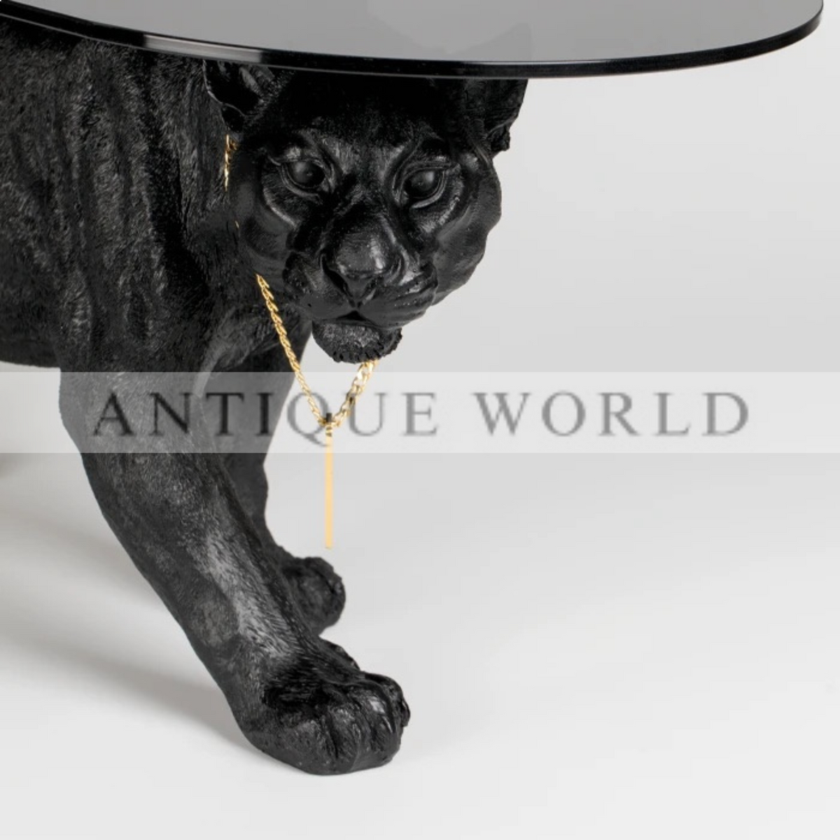 Panther Coffee Table Decor