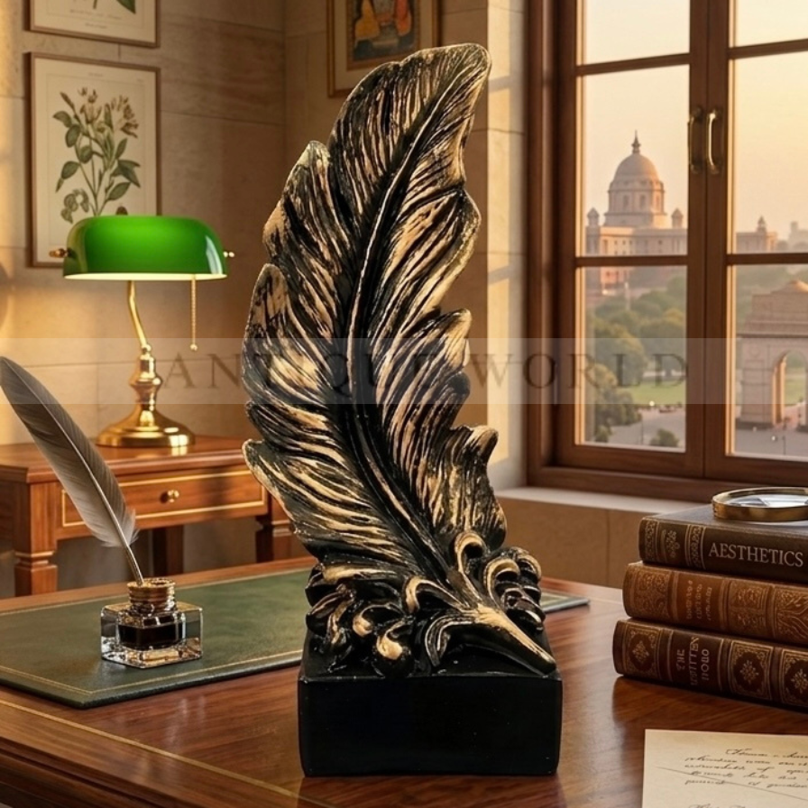 Decorative Feather Sculpture