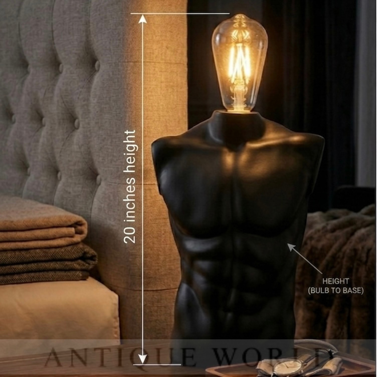Modern Body Sculpture Decorative Lamp