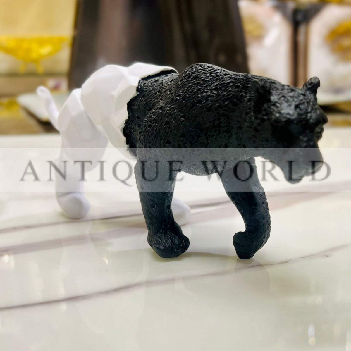 Duality Panther Sculpture