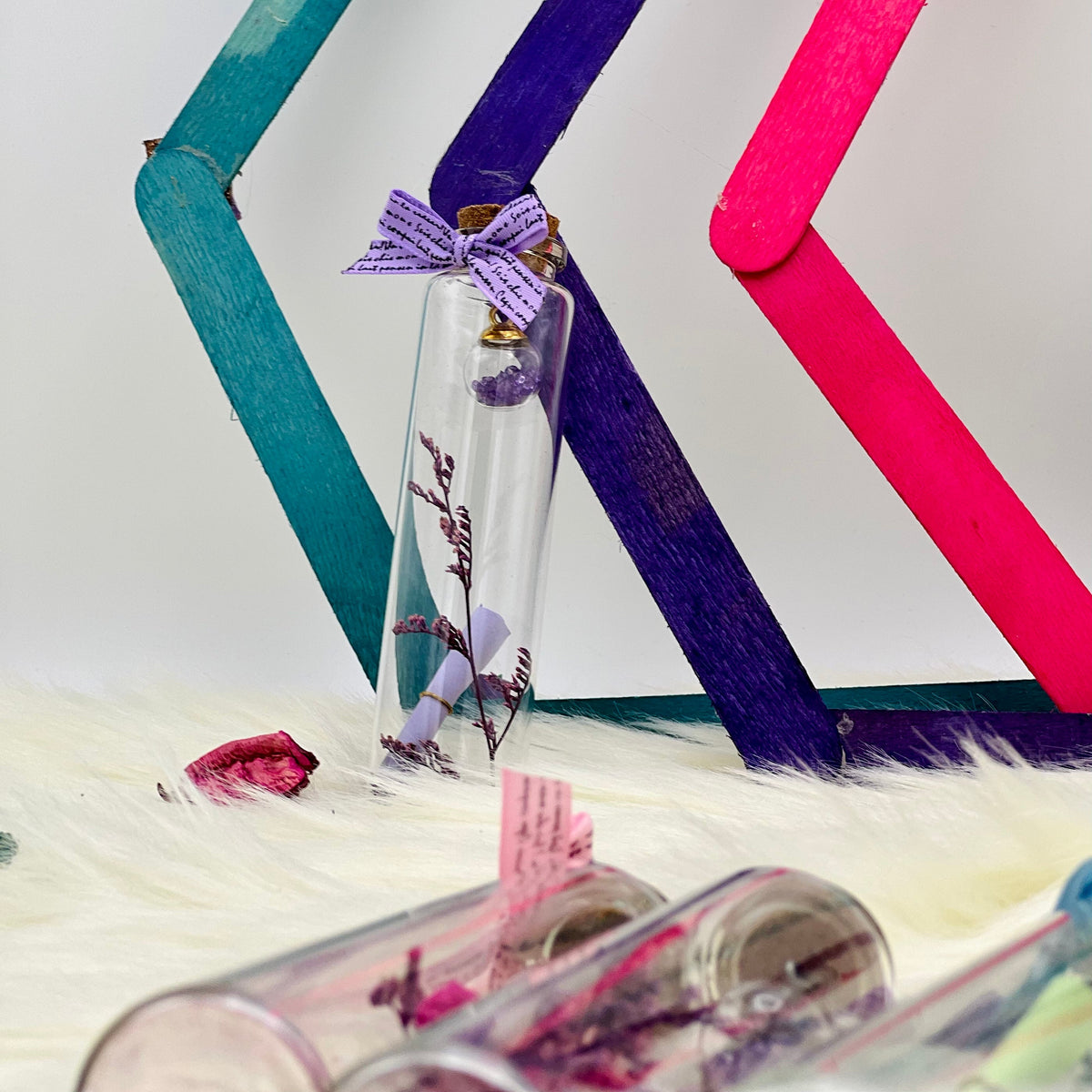 Dream Catcher Message Bottle (set of 6)