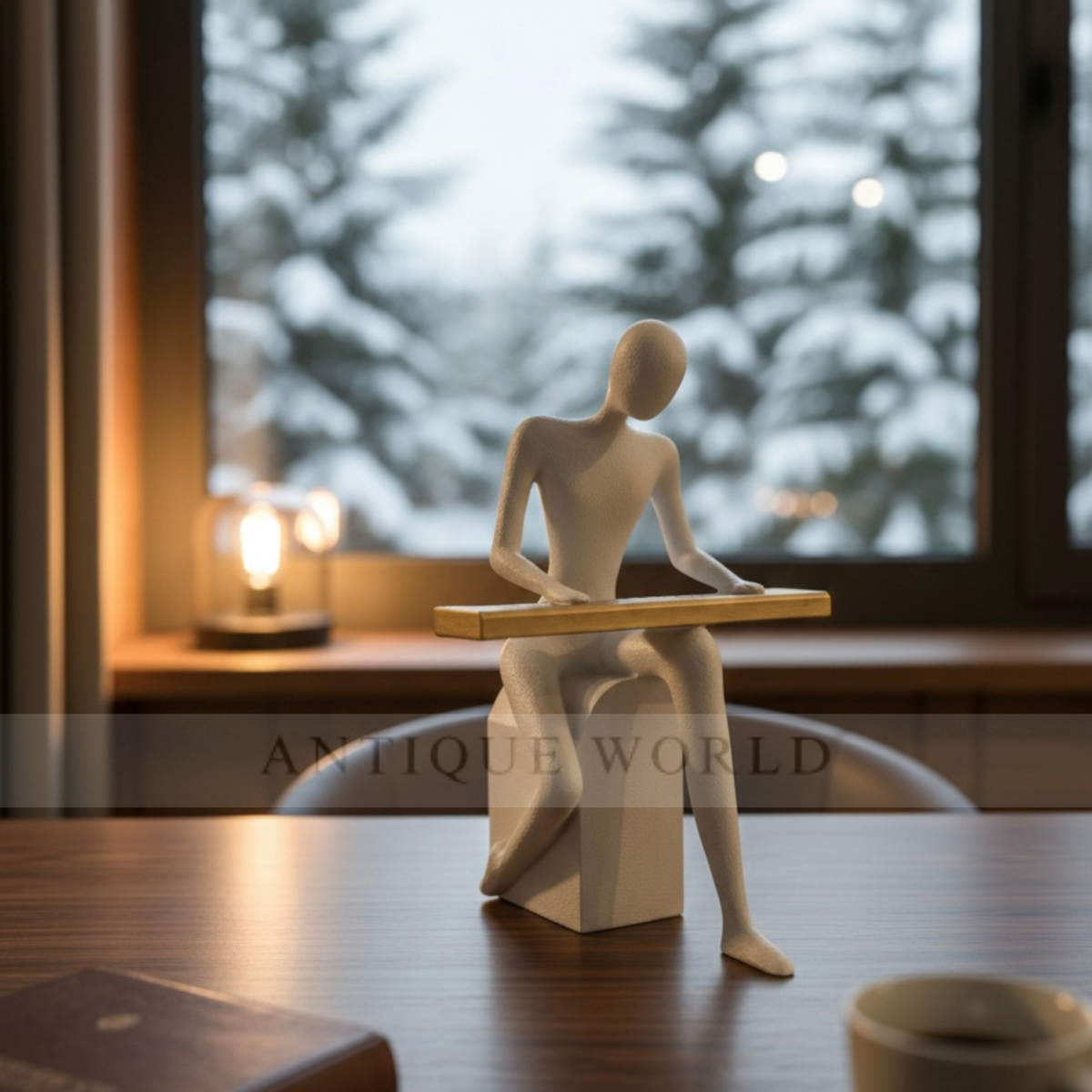 Sleek Minimalist Sculpture Art