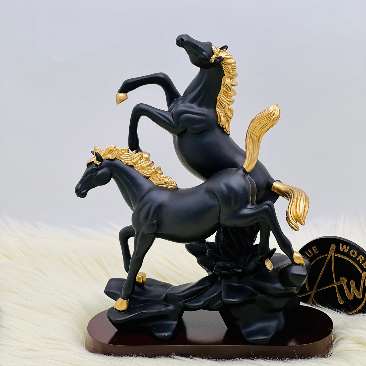 Classic Matte Horse Statue