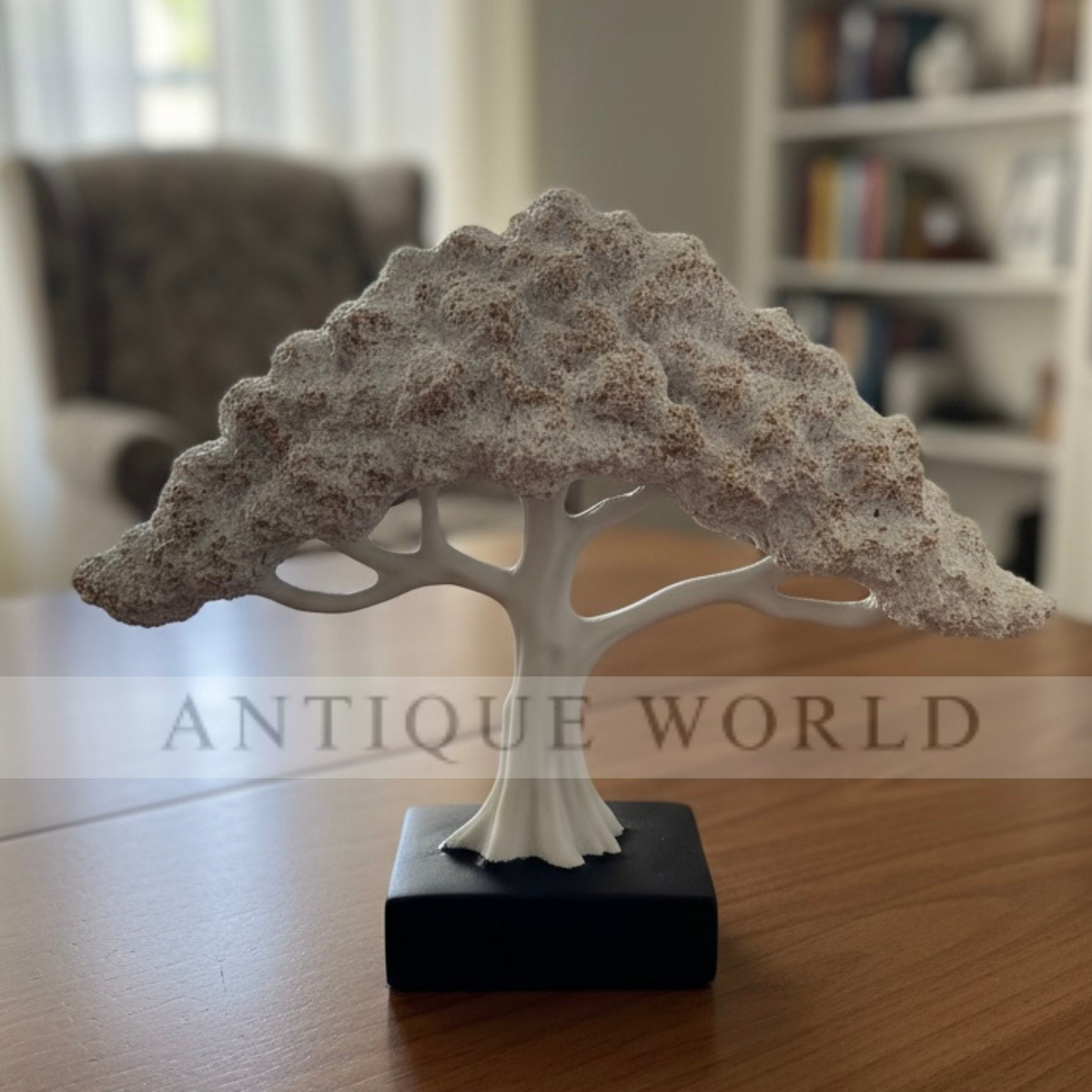 Serene Bonsai Tree Table Sculpture