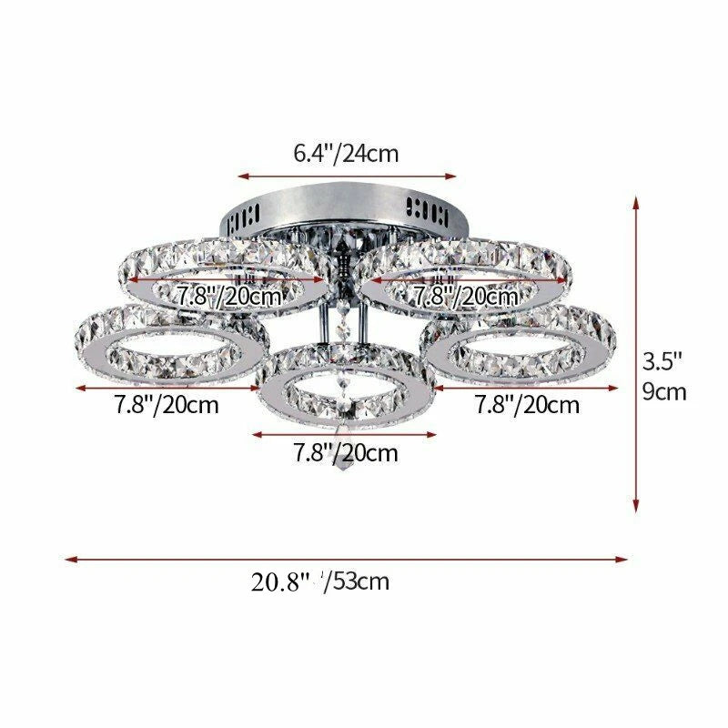 K9 Crystal LED Chandelier