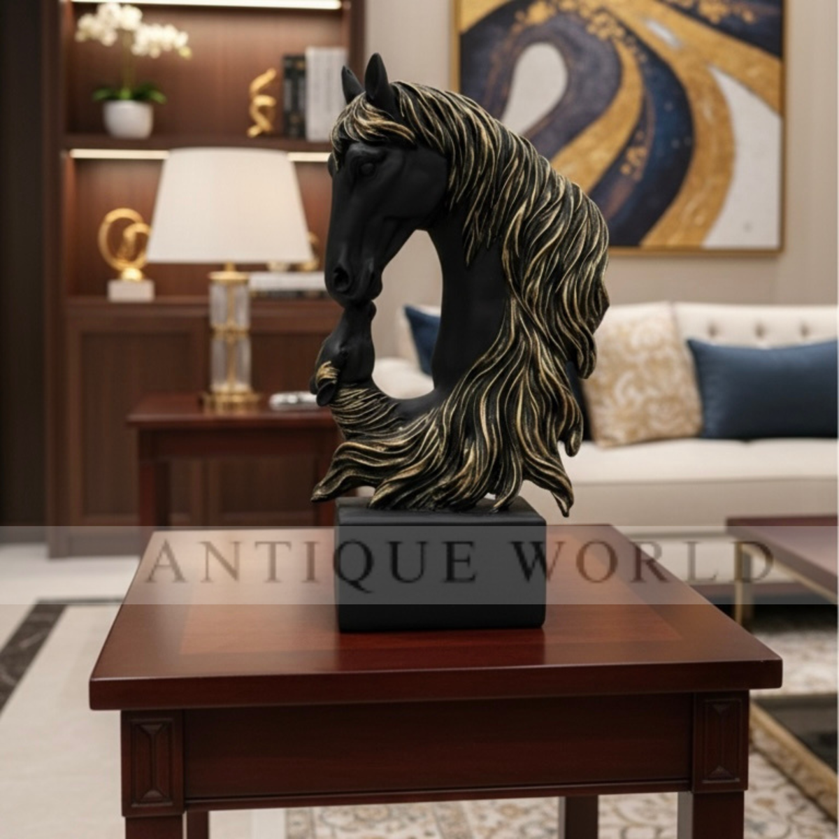 Majestic Steed Horse Sculpture