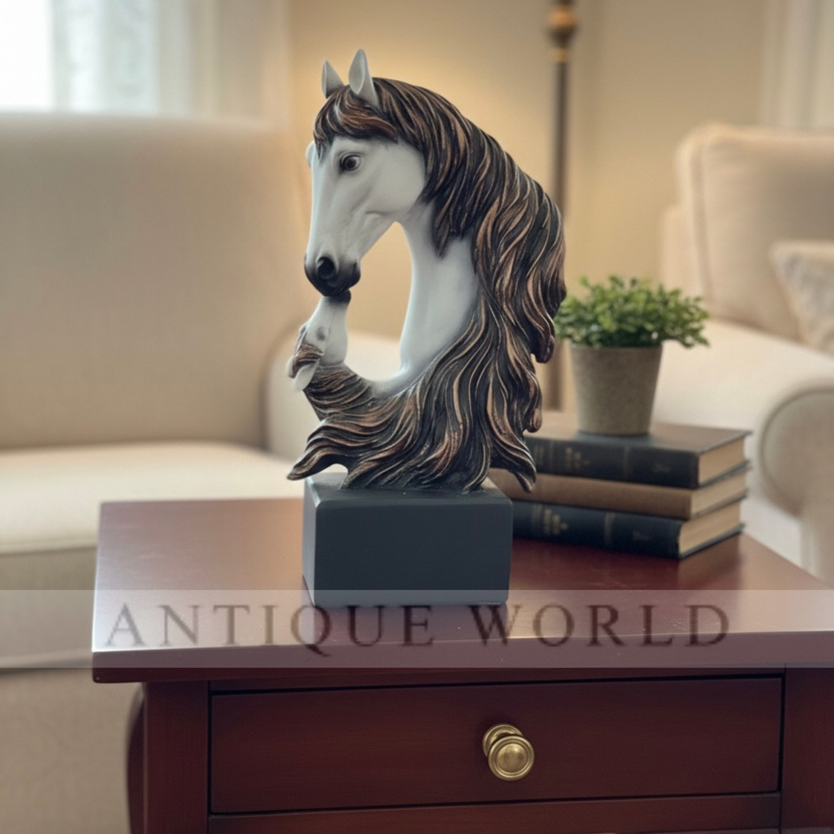 Majestic Steed Horse Sculpture