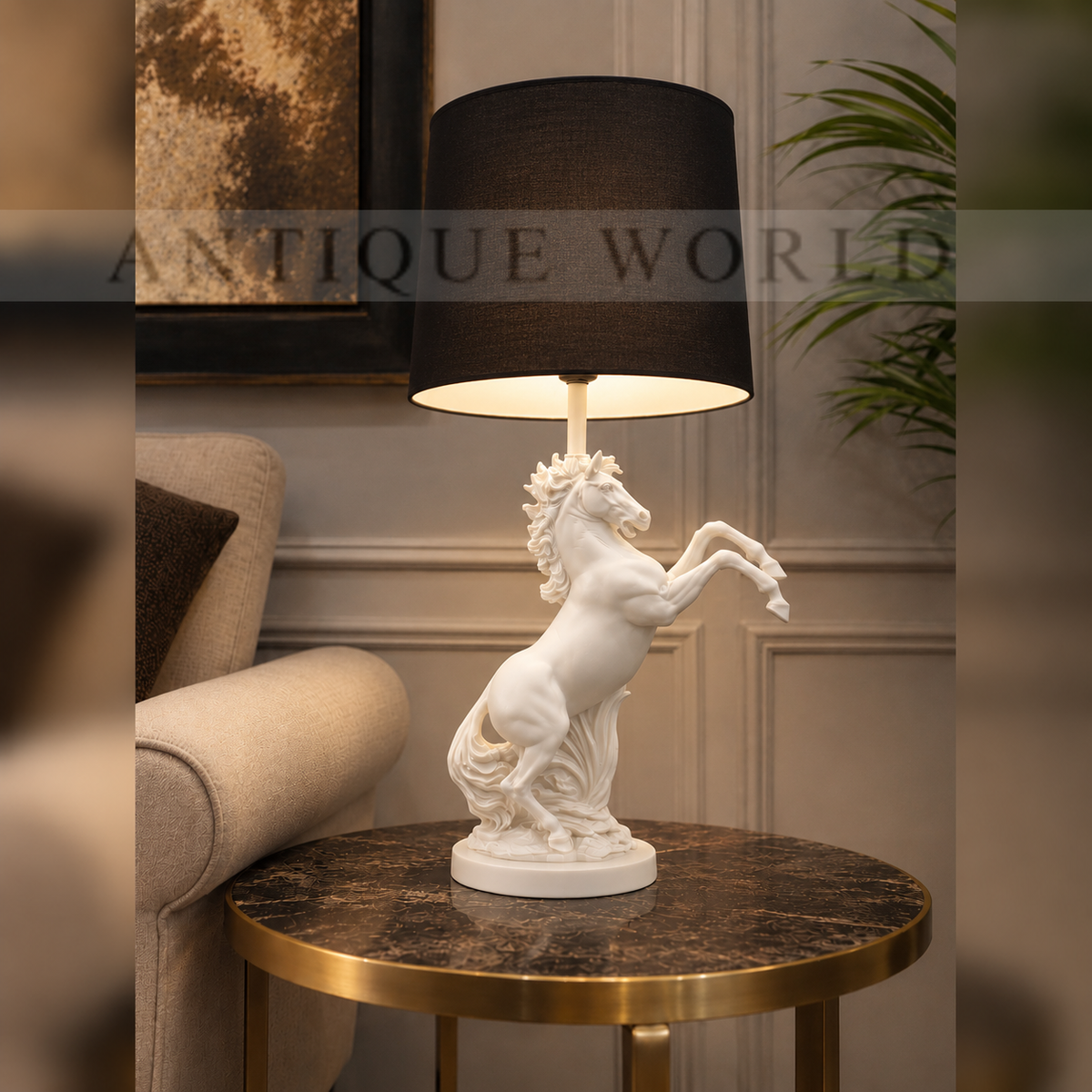 Elegance Stallion Table Lamp
