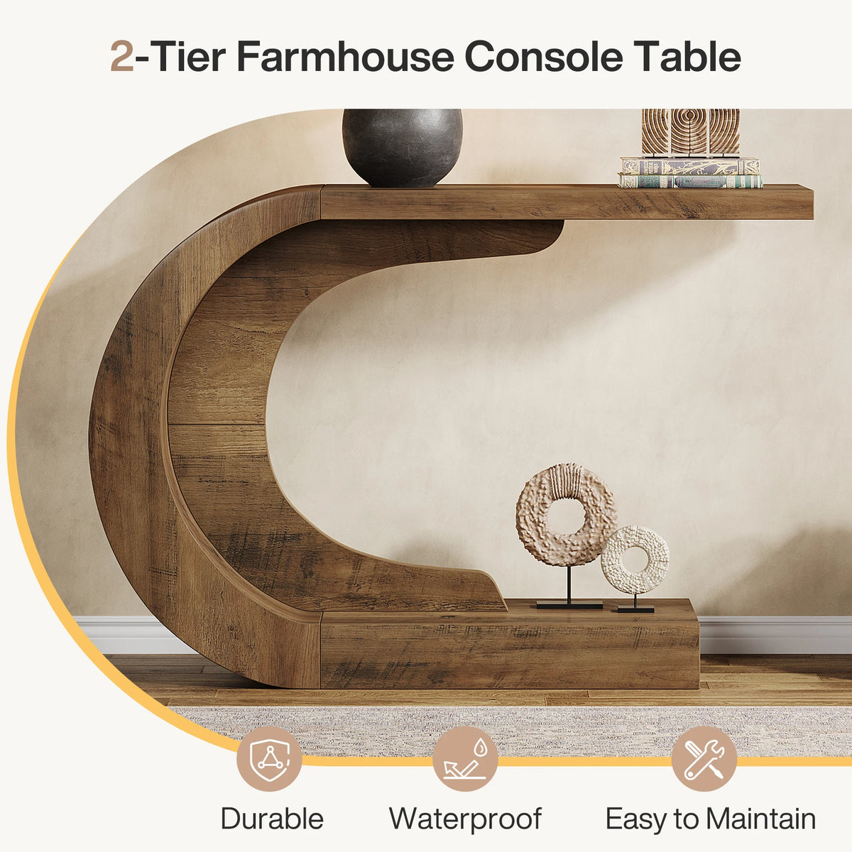 Mid-Century Console Table