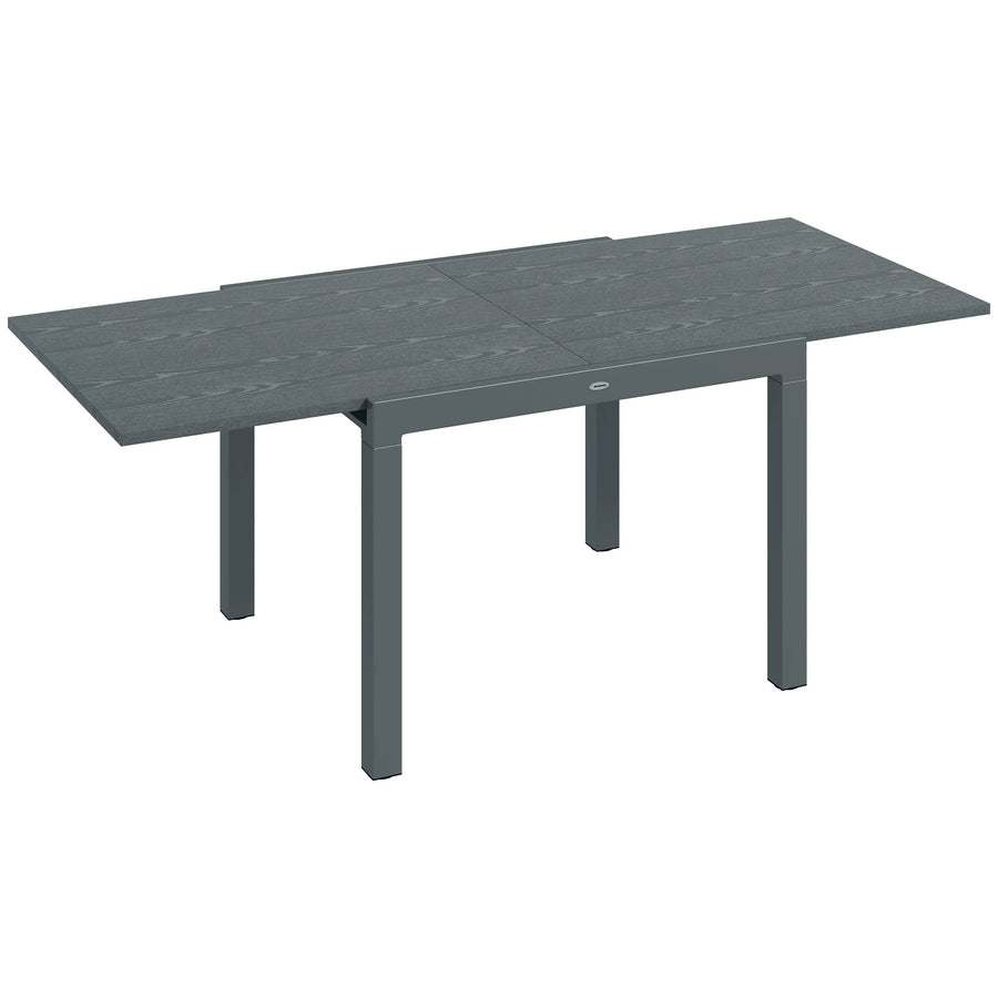 Extendable Aluminum Patio Dining Table