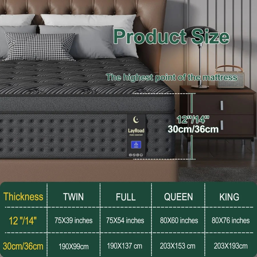 Balance Memory Foam Spring Mattress