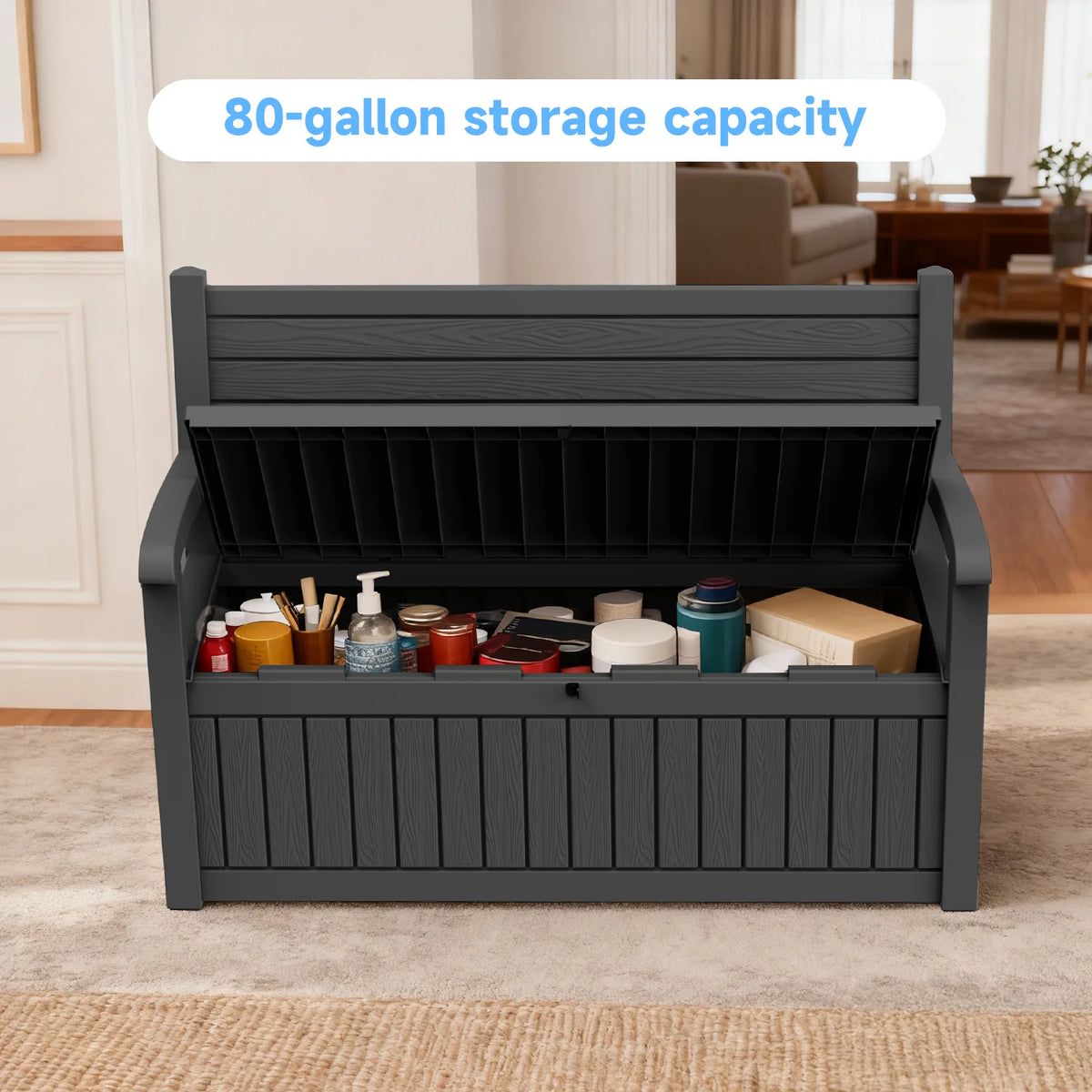 Weatherproof Patio Storage Bench