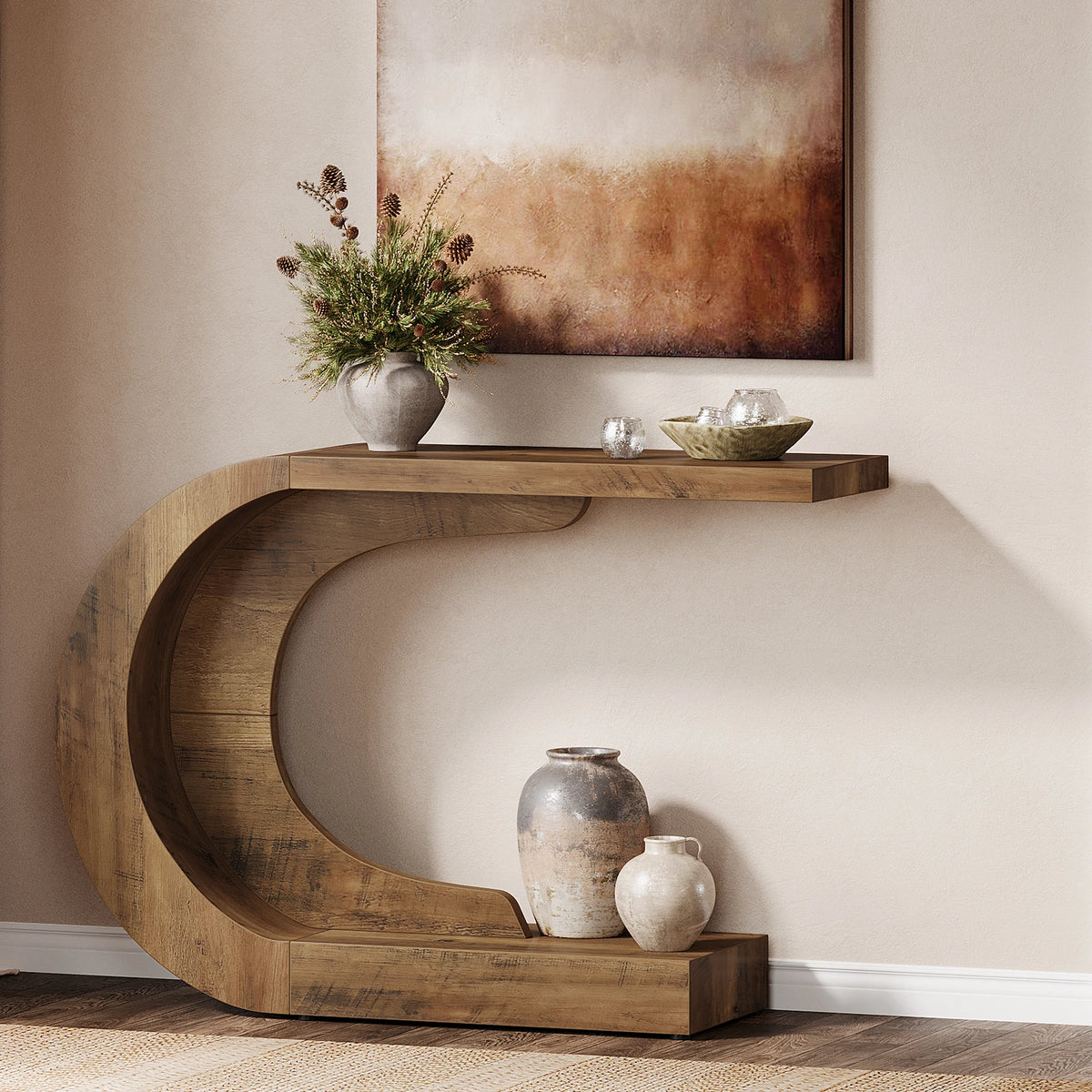 Mid-Century Console Table