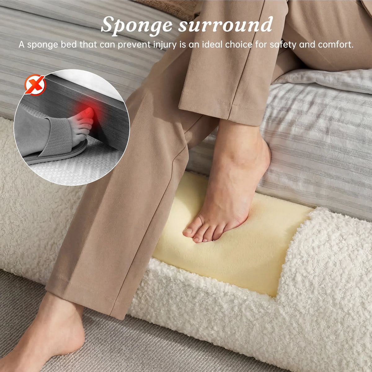 Cloud Soft Rounded Bed Frame